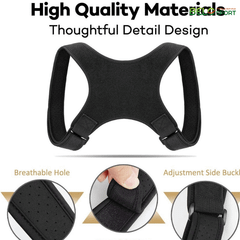 Đai Áo Chống Gù DCG3 Bản To Siêu Nhẹ Thoáng Khí