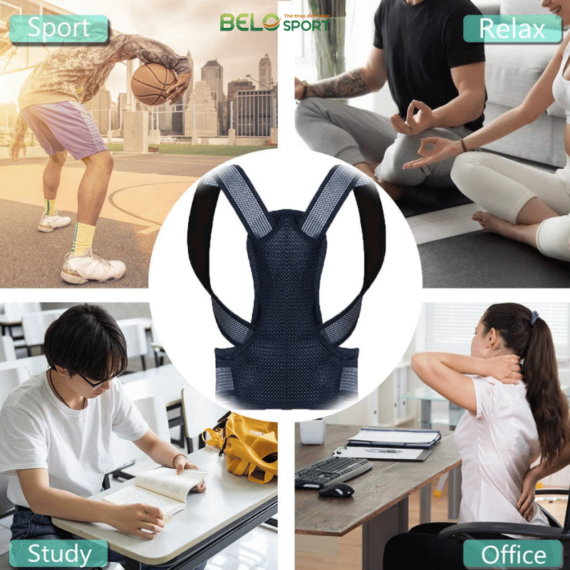 Đai Áo Chống Gù DCG6 Cao Cấp Siêu Nhẹ Thoáng Khí