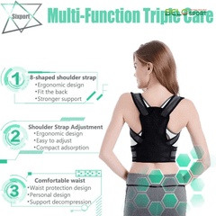 Đai Áo Chống Gù DCG6 Cao Cấp Siêu Nhẹ Thoáng Khí