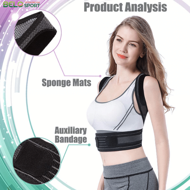 Đai Áo Chống Gù DCG6 Cao Cấp Siêu Nhẹ Thoáng Khí