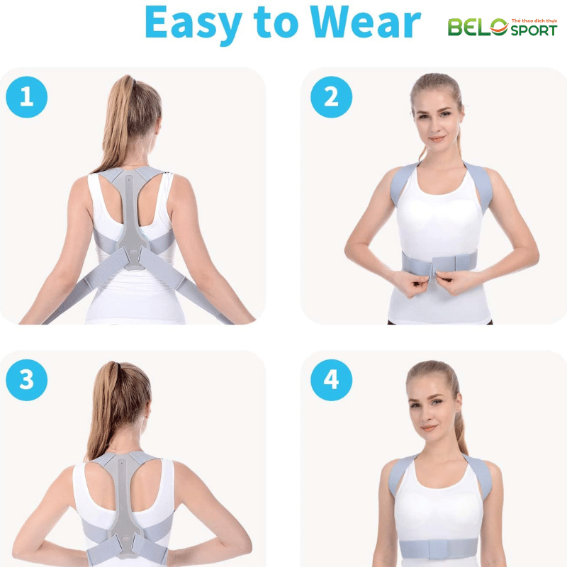 Đai Áo Chống Gù Người Lớn Nẹp Thanh DCG5