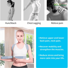 Đai Áo Chống Gù Người Lớn Nẹp Thanh DCG5