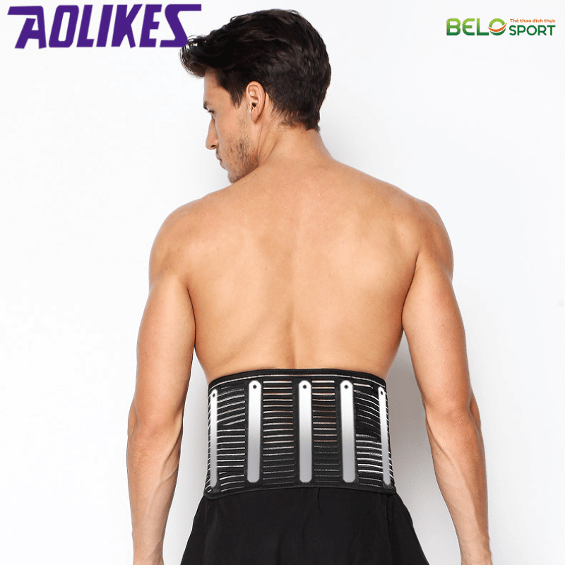 Đai Bảo Vệ Lưng Cao Cấp 7996 Aolikes Có Nẹp Sắt
