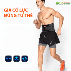 Đai Bảo Vệ Lưng Cao Cấp 7996 Aolikes Có Nẹp Sắt