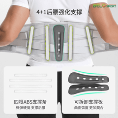 Đai Hỗ Trợ Thắt Lưng Thoáng Khí Có Đệm Nén AL7895