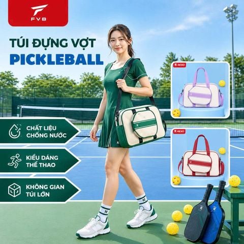 Túi Đựng Đồ Pickleball Xinh Xắn REXO T4926 – Gọn Vợt, Gọn Đồ, Đậm Chất Thể Thao
