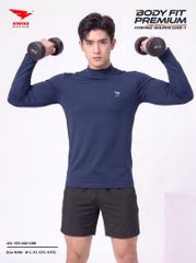 Áo Body Cao Cấp HIWING WARMCORE-1 Giữ Nhiệt, Co Giãn 4 Chiều, Chống Nhăn Màu Xanh Đen