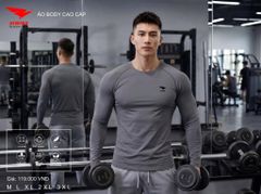 Áo Thể Thao Dài Tay Body Cao Cấp Hiwing Màu Xám — Ôm Dáng, Thoải Mái, Giá Tốt Nhất