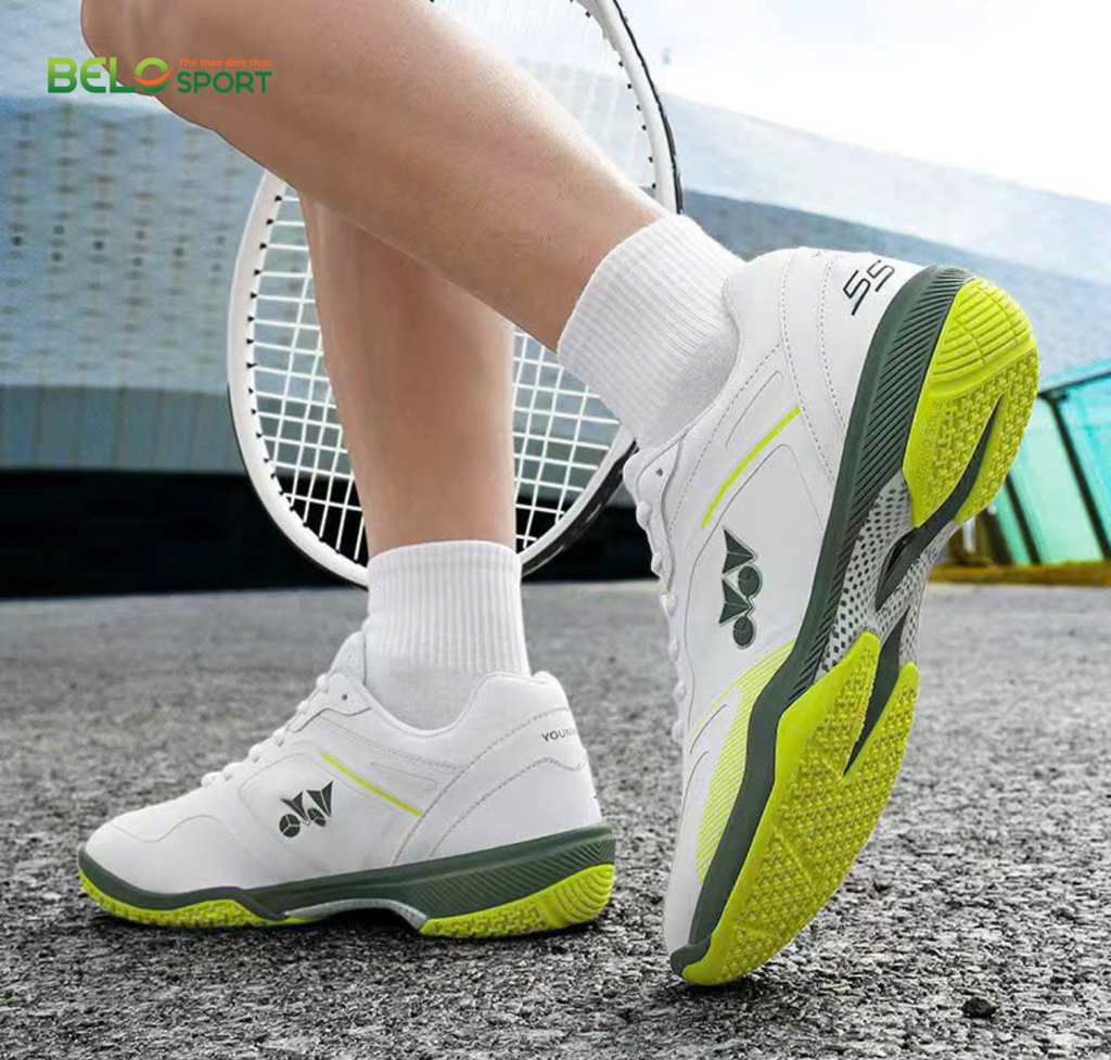 Giày Cầu Lông Younikis 6877 – Bền Bỉ, Chống Trượt, Tối Ưu Tốc Độ