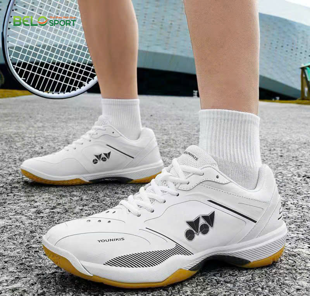 Giày Cầu Lông Younikis 6877 – Bền Bỉ, Chống Trượt, Tối Ưu Tốc Độ