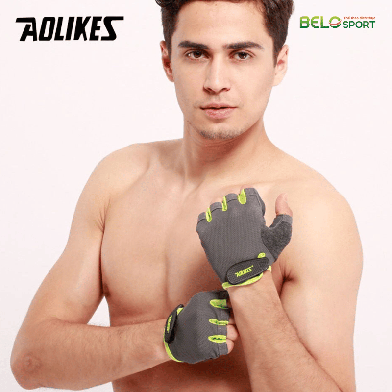 Găng Tay Gym Cao Cấp Aolike A112