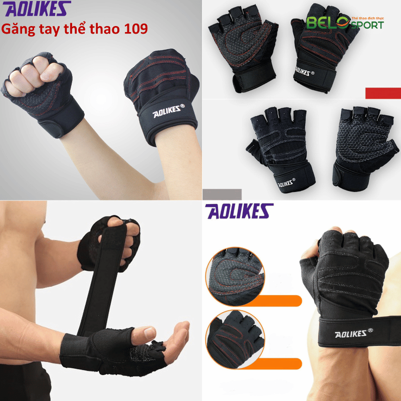Găng Tay Gym Quấn Aolikes 109