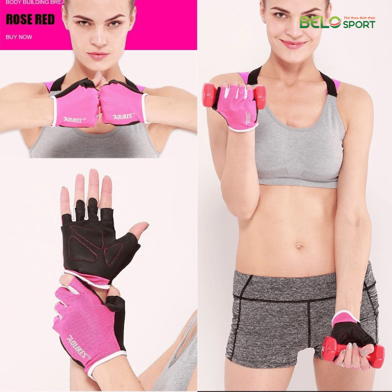 Găng Tay Tập Gym Aolike 104
