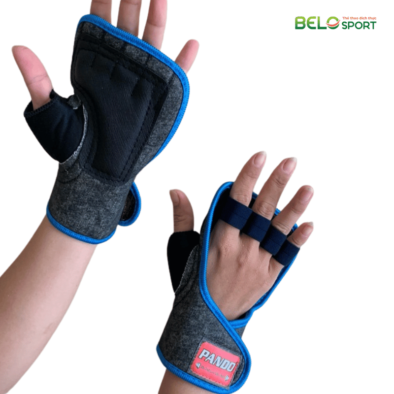 Găng Tay Tập Gym Bao Tay Dán Tập Gym
