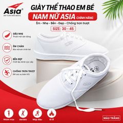 Giày Thể Thao Asia Star Em Bé – Giày Nhóm Múa, Aerobic, Đi Lễ Chính Hãng