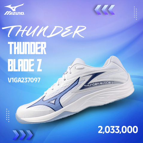 Giày Bóng Chuyền Mizuno THUNDER BLADE Z— Nhẹ Nhàng, Bứt Phá Đỉnh Cao