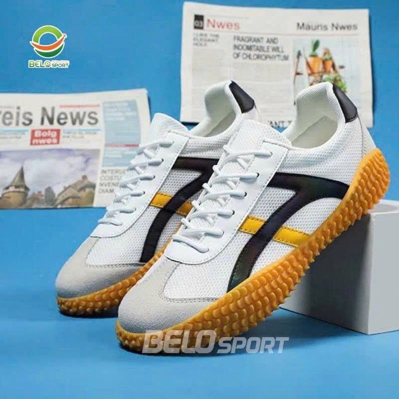 Giày Kéo Co - Giày Đẩy Gậy Nội Địa Trung Chính Hãng Mùa Trắng Vàng (Size 36-44)