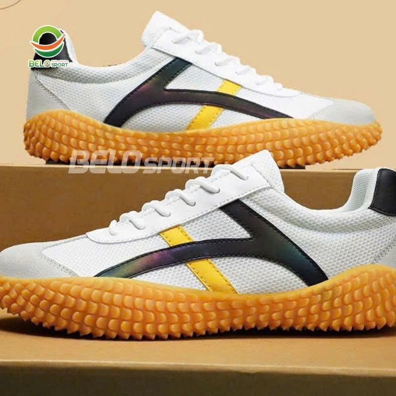 Giày Kéo Co - Giày Đẩy Gậy Nội Địa Trung Chính Hãng Mùa Trắng Vàng (Size 36-44)