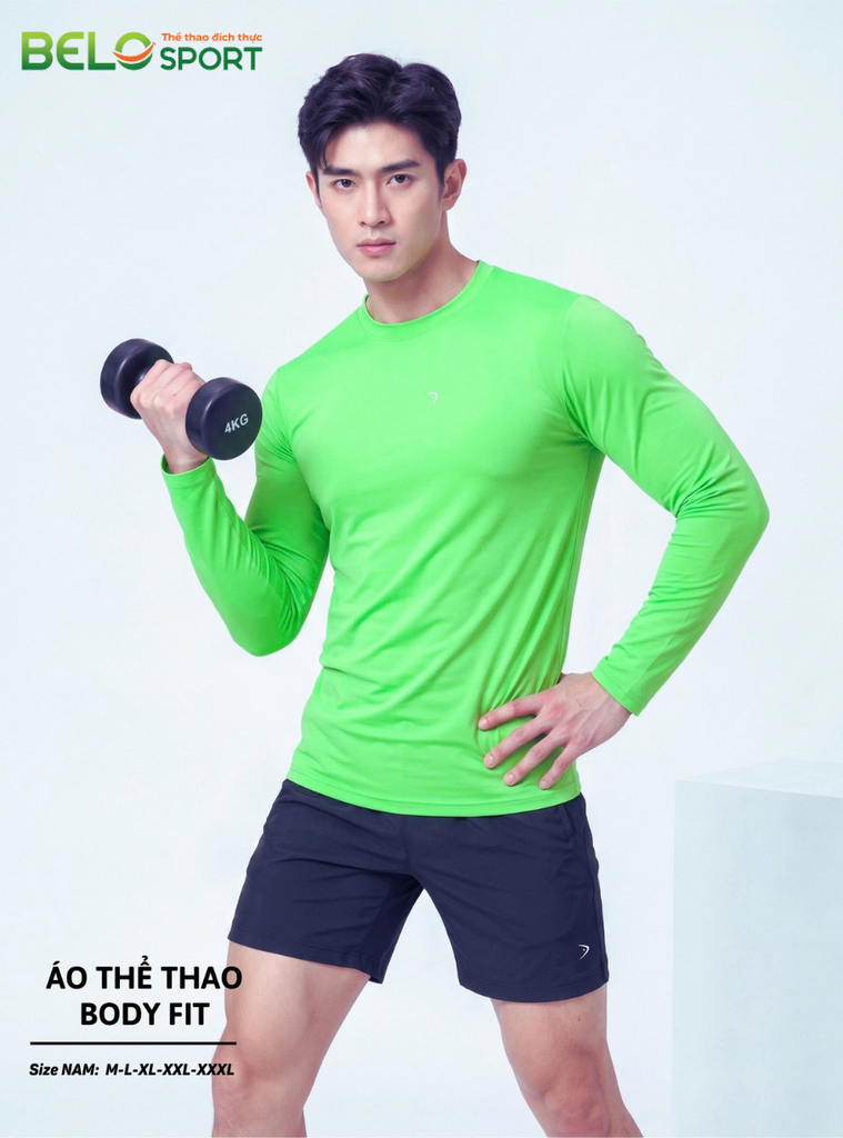 Áo Thể Thao Dài Tay Body Fit SevenF — Tập Gym, Giữ Nhiệt, Đa Năng, Giá Cực Sốc