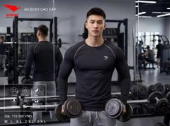 Áo Thể Thao Dài Tay Body Cao Cấp Hiwing Màu Đen — Ôm Dáng, Thoải Mái, Giá Tốt Nhất