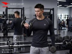 Áo Thể Thao Dài Tay Body Cao Cấp Hiwing Màu Đen — Ôm Dáng, Thoải Mái, Giá Tốt Nhất