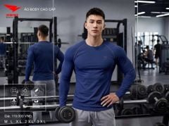 Áo Thể Thao Dài Tay Body Cao Cấp Hiwing Màu Xanh — Ôm Dáng, Thoải Mái, Giá Tốt Nhất