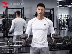 Áo Thể Thao Dài Tay Body Cao Cấp Hiwing Màu Trắng — Ôm Dáng, Thoải Mái, Giá Tốt Nhất