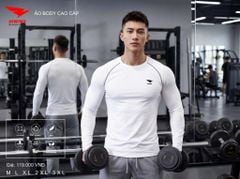 Áo Thể Thao Dài Tay Body Cao Cấp Hiwing Màu Trắng — Ôm Dáng, Thoải Mái, Giá Tốt Nhất