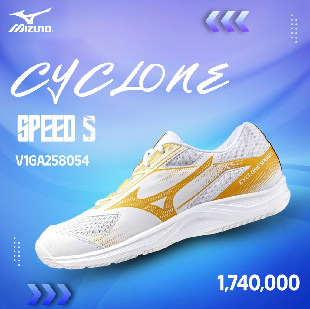 Giày Thể Thao Mizuno CYCLONE SPEED S V1GA258052 — Nhẹ Êm, Linh Hoạt, Giá Tốt