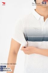 Áo Thể Thao Polo Pickleball, Golf Cao Cấp Hiwing G2 Màu Trắng