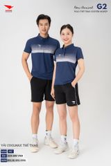 Áo Thể Thao Polo Pickleball, Golf Cao Cấp Hiwing G2 Màu Hồng Phấn