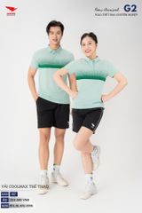 Áo Thể Thao Polo Pickleball, Golf Cao Cấp Hiwing G2 Màu Xanh Than