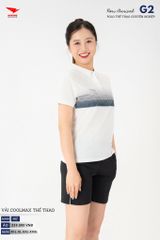 Áo Thể Thao Polo Pickleball, Golf Cao Cấp Hiwing G2 Màu Trắng