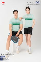 Áo Thể Thao Polo Pickleball, Golf Cao Cấp Hiwing G2 Màu Hồng Phấn