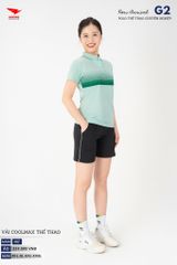 Áo Thể Thao Polo Pickleball, Golf Cao Cấp Hiwing G2 Màu Xanh Mint