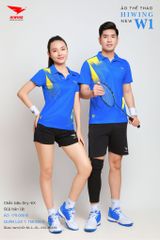 Áo Cầu Lông Hiwing W1 Màu Xanh