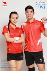 Áo Cầu Lông Hiwing W1 Màu Đỏ