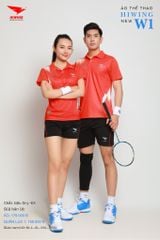 Áo Cầu Lông Hiwing W1 Màu Đỏ