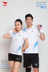 Áo Cầu Lông Hiwing W1 Màu Xanh