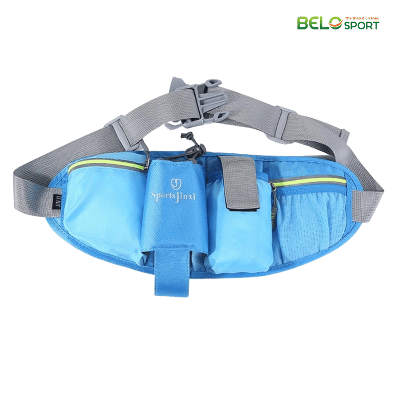 Túi Đeo Hông Chạy Bộ Có Ngăn Đựng Bình Nước Gấp Gọn Chính Hãng Jinxi Jin01