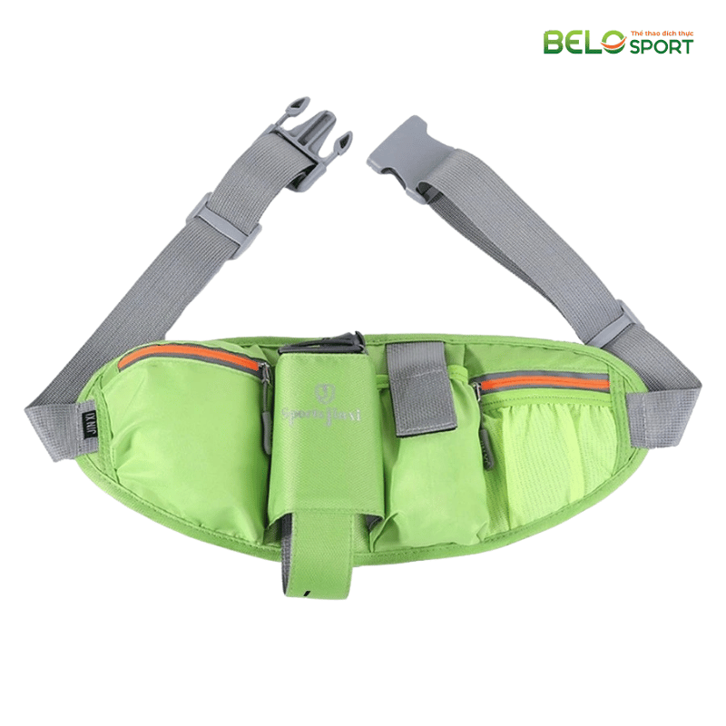 Túi Đeo Hông Chạy Bộ Có Ngăn Đựng Bình Nước Gấp Gọn Chính Hãng Jinxi Jin01