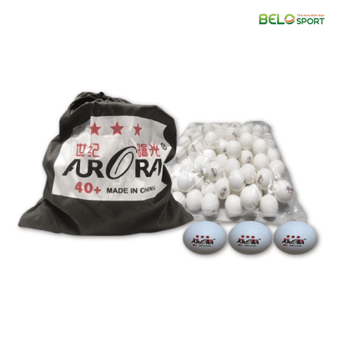 Hộp Bóng Bàn Arora 100 Quả 3 Star 40+
