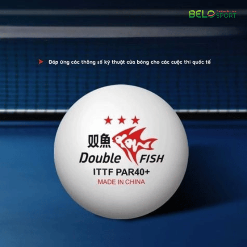Hộp Bóng Bàn Double Fish Paris 6 Quả