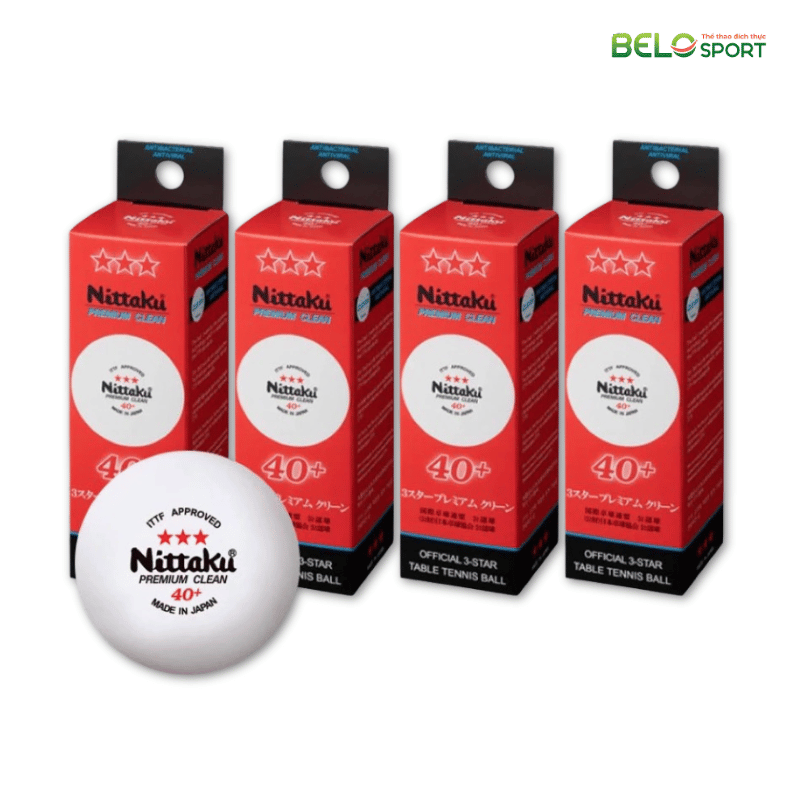Hộp Bóng Bàn Nittaku 3 Star 40+ Premium