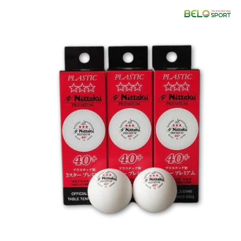 Hộp Bóng Bàn Nittaku 3 Star 40+ Premium