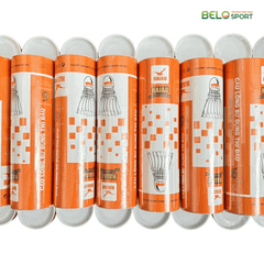 Hộp Cầu Lông Hải Âu Cam Caro Hộp 6 Quả