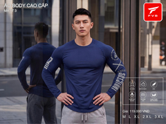 Áo Thể Thao Body Dài Tay Cao Cấp FVB Mã IT1 — Thiết Kế Tay Áo Cực Chất, Tôn Dáng Đỉnh Cao