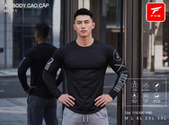 Áo Thể Thao Body Dài Tay Cao Cấp FVB Mã IT3 — Thiết Kế Tay Áo Cực Chất, Tôn Dáng Đỉnh Cao
