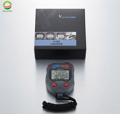Đồng Hồ Bấm Giờ Thể Thao 60 Laps LEAP PC560 — Đỉnh Cao Chuyên Nghiệp, Bộ Nhớ Cực Khủng