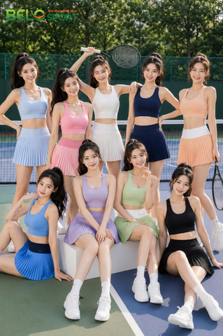 Váy Pickleball Thể Thao Đẹp Tinh Tế Vina VVN07 – Nữ Tính, Năng Động, Tôn Dáng